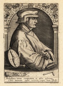 Johannes Stoffler német matematikus. alkotó: Theodore de Bry