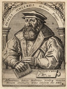 Josias Simmler alkotó: Theodore de Bry