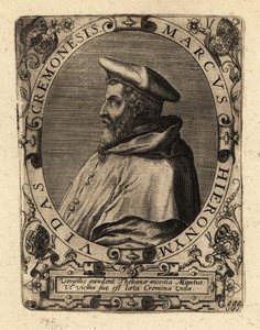 Marco Girolamo Vida olasz humanista. alkotó: Theodore de Bry