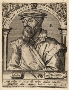 Mátyás Flacius alkotó: Theodore de Bry