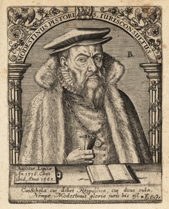 Modestinus Baker alkotó: Theodore de Bry