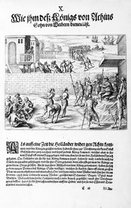 Felajánlások a királynak, 1606 alkotó: Theodore de Bry