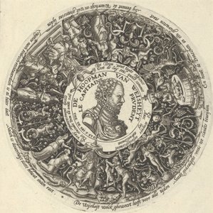 I. Vilmos portréja, a Tazza Designs sorozatból, kb. 1588. alkotó: Theodore de Bry