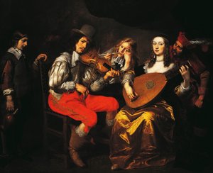 A koncert, Theodor van Thulden, 1650 körül