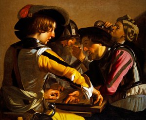 A Backgammon játékosok alkotó: Theodore van called Dirk Baburen
