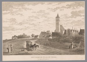Kilátás De Waal falura Texelben De Waal falu Texelben (cím az objektumon)