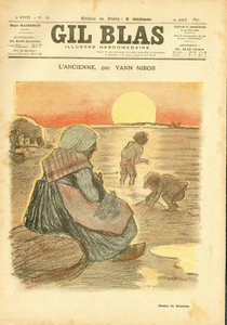„Gil Blas” borítója alkotó: Théophile Alexandre Steinlen