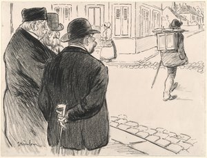 Úgy viselkedik, mint egy festő alkotó: Théophile Alexandre Steinlen