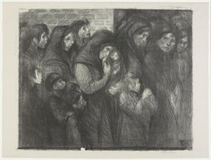 [A courrières-i özvegyek] alkotó: Théophile Alexandre Steinlen