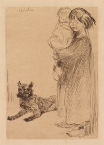 A nagy nővér (La Grande Soeur) alkotó: Théophile Alexandre Steinlen