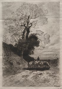 A nyáj visszatérése, c. 1870.