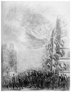 „Augusztus 2.”, 1840-1900, 1924 alkotó: Theophile Steinlen