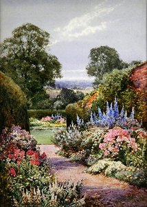 Henley közelében, Oxfordshire (akvarell papíron)
