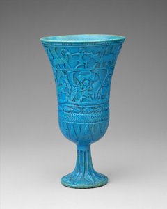 Lotiform kehely, Kr.e. 945–664 (fajansz)