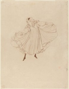 Loïe Fuller alkotó: Théo van Rysselberghe