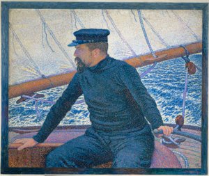 Signac a hajóján