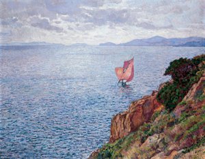 A Vörös Vitorla alkotó: Théo van Rysselberghe