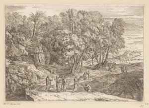 Árkádiai táj Krisztussal és a kánaáni nővel Suite de Paysages (sorozat címe)