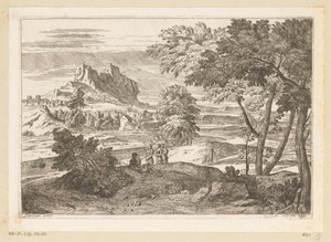 Árkádiai táj figurákkal és nyulakkal Suite de Paysages (sorozat címe)