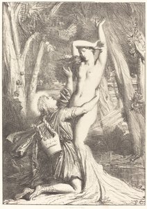 Apollo és Daphne alkotó: Théodore Chassériau