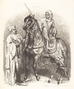Arab szerelés alkotó: Théodore Chassériau