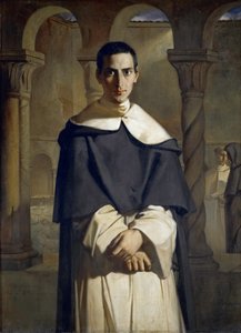 Henri Dominique Lacordaire portréja, 1840. alkotó: Théodore Chassériau