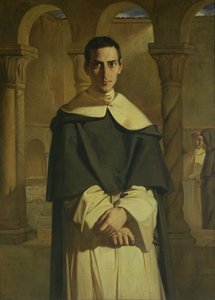 Jean Baptiste Henri Lacordaire (1802-61) francia prelátus és teológus portréja, 1841