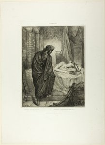 Mégis She Must Die, tizenegyes tányér az Othellotól alkotó: Théodore Chassériau