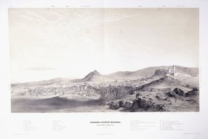 Panoráma a modern Athénra alkotó: Théodose du Moncel