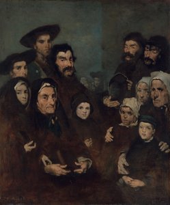 Breton halászok és családjaik, esetleg kb. 1880-85.