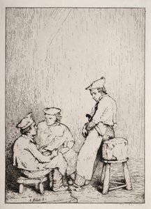 A térkép. alkotó: Auguste Theodule Ribot