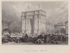 Diadalív, Marseille (metszet)