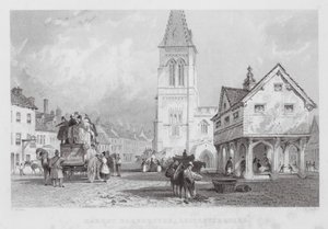 Market Harborough, Leicestershire (metszet)