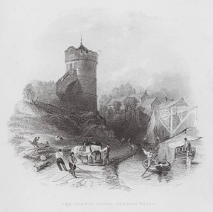 A Főnix-torony, Chester Walls (metszet) alkotó: Thomas (after) Allom