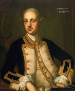 Maurice Suckling kapitány (1725-1778) alkotó: Thomas (after) Bardwell