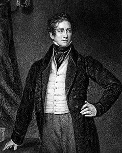 Sir Robert Peel (1788-1850), J. Cochran metszet (metszet)
