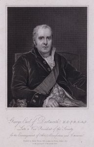 George Legge, Dartmouth 3. grófja, brit politikus és képviselő (metszet) alkotó: Thomas (after) Phillips