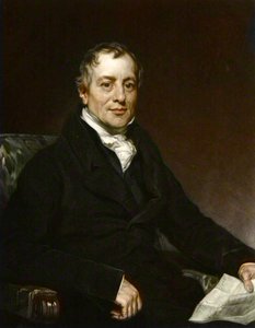 David Ricardo portréja – metszet Thomas Phillipsről – David Ricardo (1772-1823), brit közgazdász alkotó: Thomas (after) Phillips