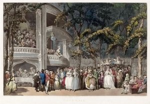 Vauxhall Gardens, London a 18. században