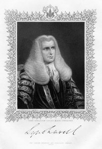 John Singleton Copley 1738-1815, brit lordkancellár és politikus, 19. század.