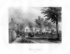 Dulwich College, Dulwich, London délkeleti része, 1846.
