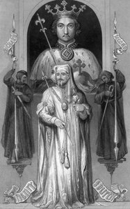 II. Richárd és IV. Henrik, Anglia királyai.