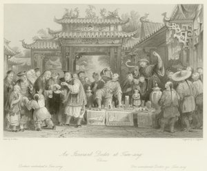 Egy vándororvos a Tien-singben alkotó: Thomas Allom