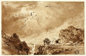 A szorgalom az Alpokban alkotó: Thomas Allom
