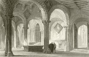 Galilea, Durham katedrális West End alkotó: Thomas Allom