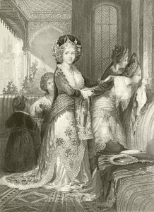 A kedvenc odalisque alkotó: Thomas Allom