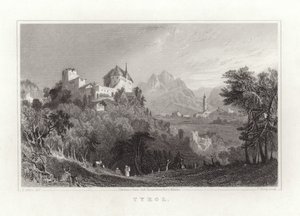 Tirol alkotó: Thomas Allom