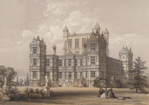 Wollaton Hall, Nottinghamshire alkotó: Thomas Allom