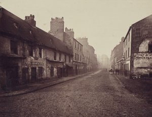 Main Street, Gorbals, délről nézve. alkotó: Thomas Annan