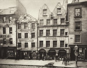 Régi épületek a High Streeten, 17-27. sz. (#16) alkotó: Thomas Annan